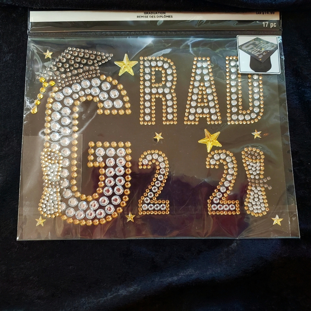 Crystal Graduation cap decorations